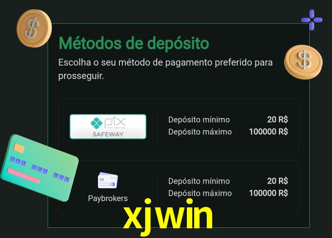 O cassino xjwin oferece uma grande variedade de métodos de pagamento